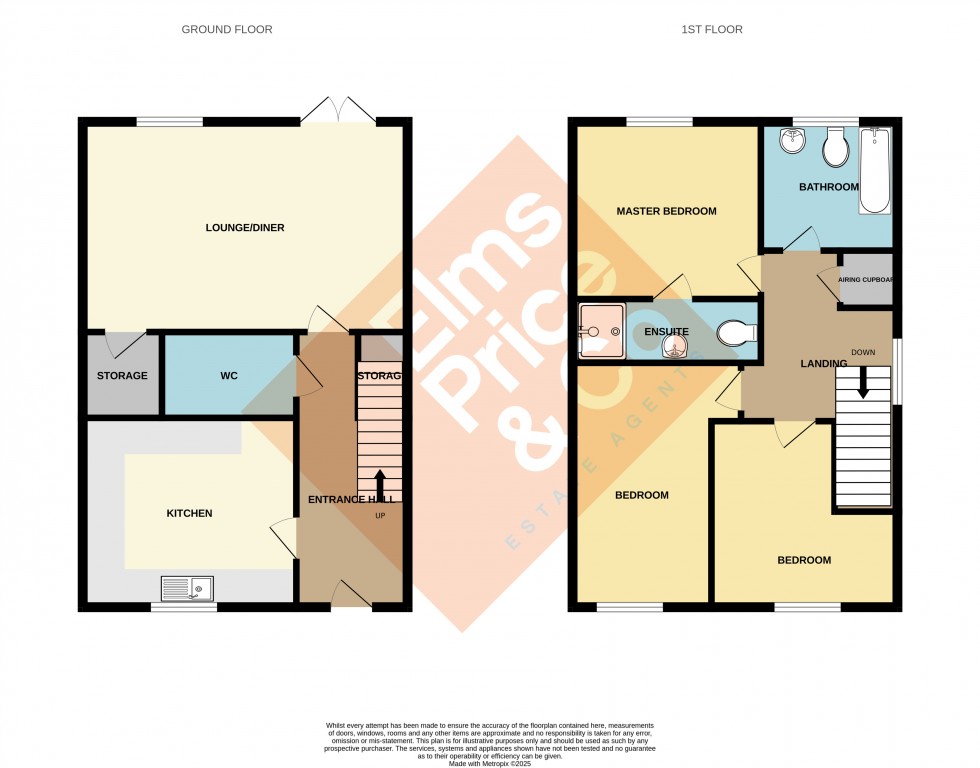 Floorplan for Magpie Chase, Stanway, Colchester