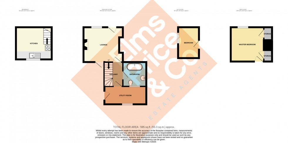 Floorplan for Raydon Road, Great Wenham