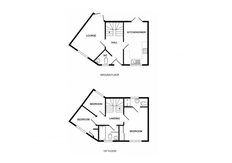 Floorplan for Jackdaw Drive, Stanway, Colchester