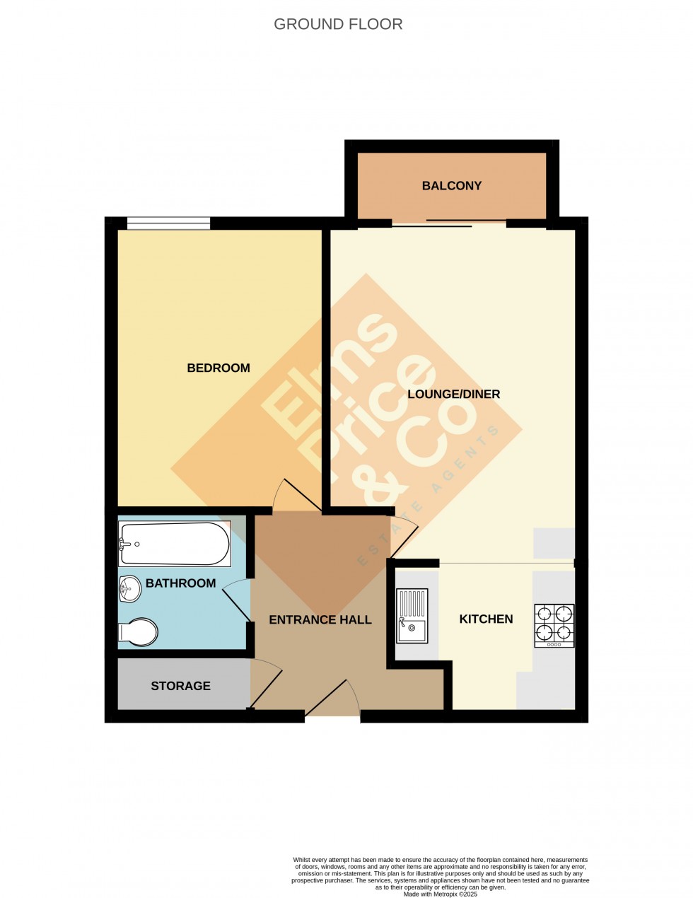 Floorplan for Turner Road, Colchester