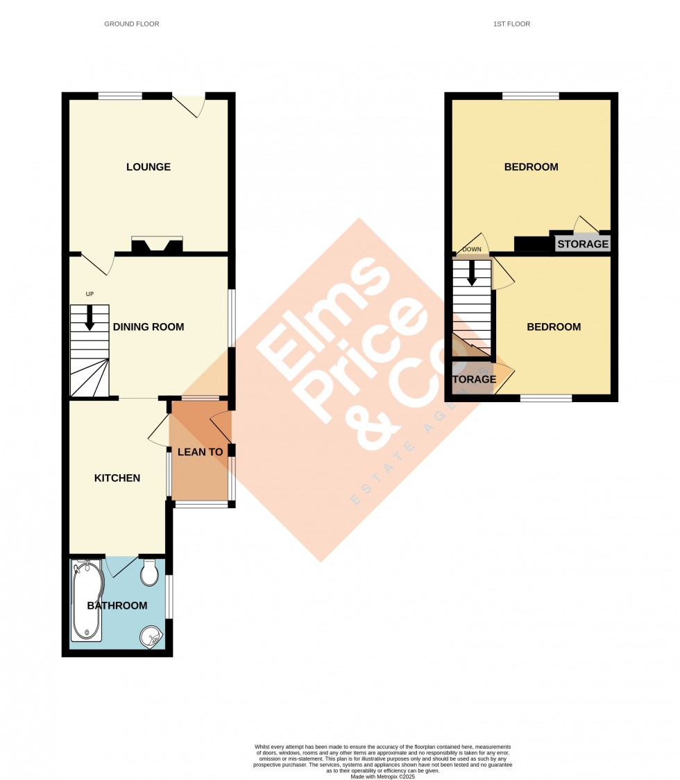 Floorplan for Albion Street, Rowhedge, Colchester