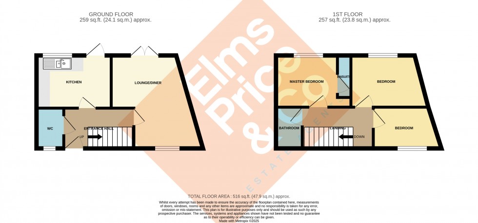 Floorplan for Thomas Benold Walk, Colchester