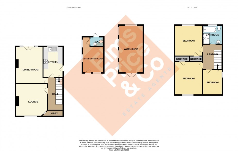 Floorplan for Oaklands Avenue, Lexden, Colchester
