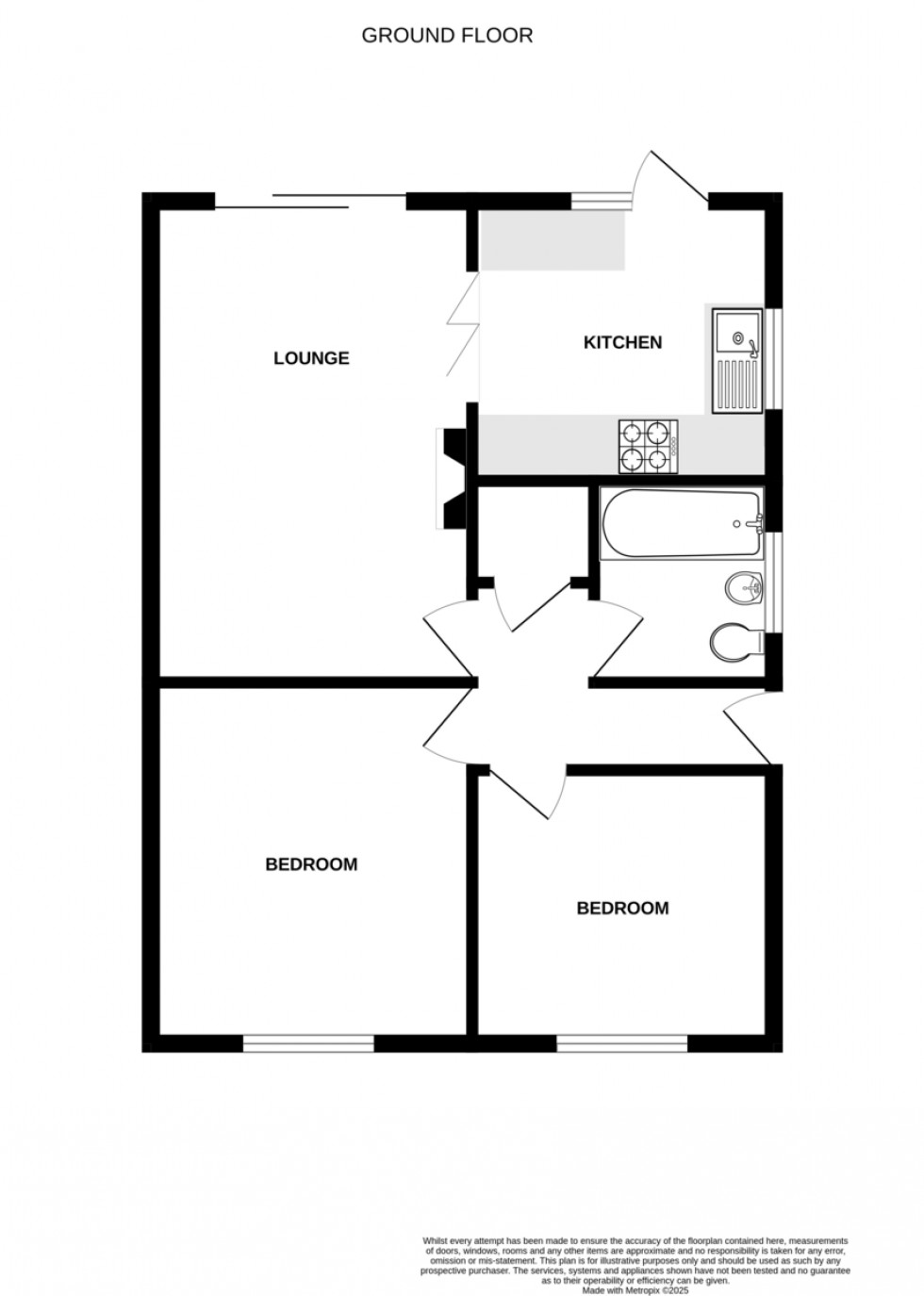 Floorplan for Paddock Way, Wivenhoe