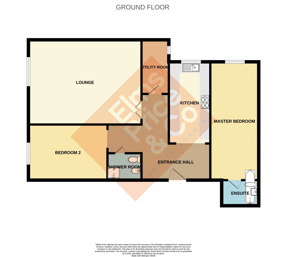 Floorplan for Hillsleigh Mews, East Hill, Colchester