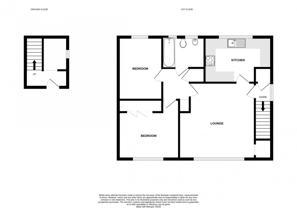 Floorplan for Forest Road, Colchester
